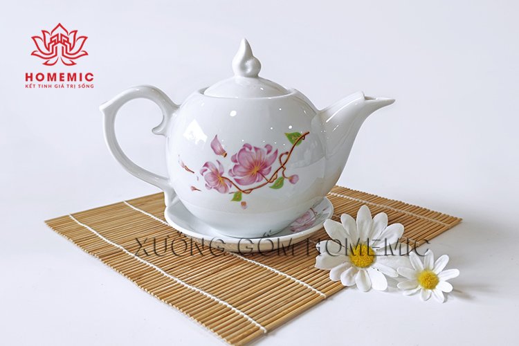 Bộ Trà Ngọn Lửa Hoa Đào