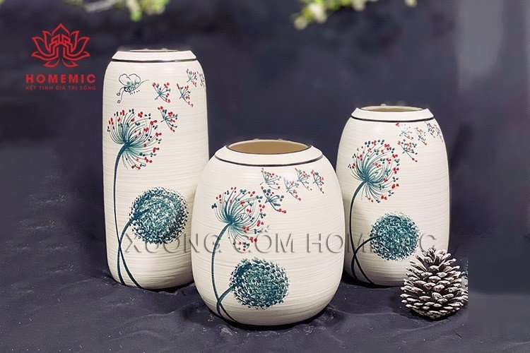 Bộ Bình Hoa Mẫu 87